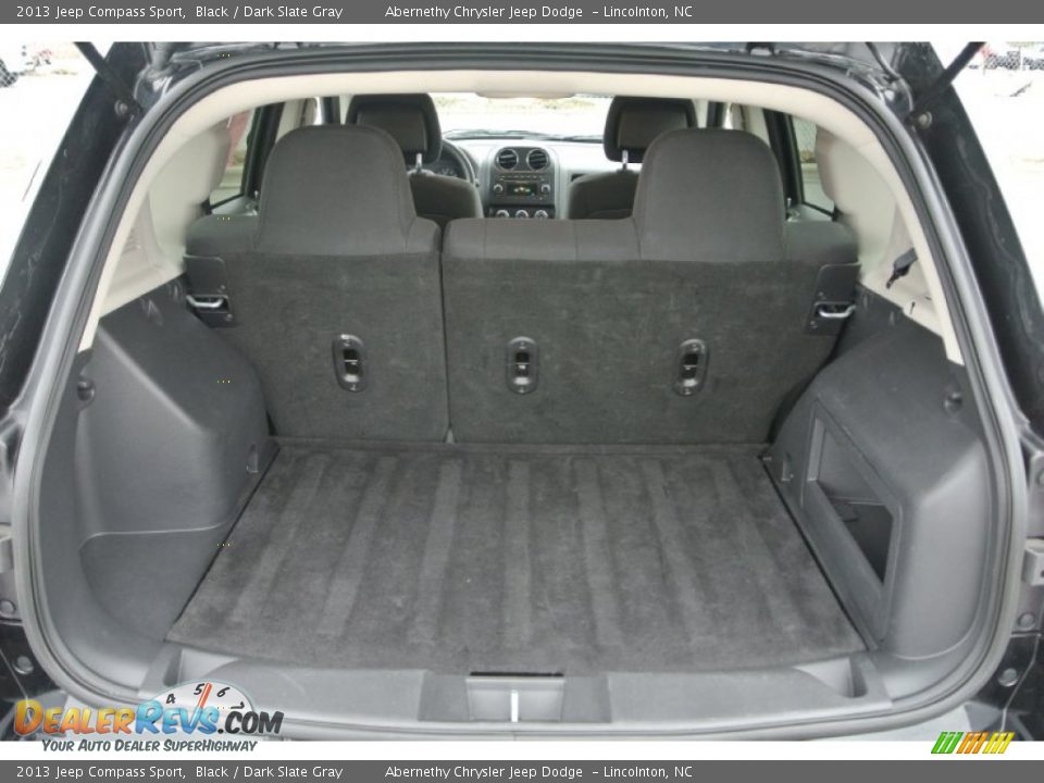 2013 Jeep Compass Sport Black / Dark Slate Gray Photo #18