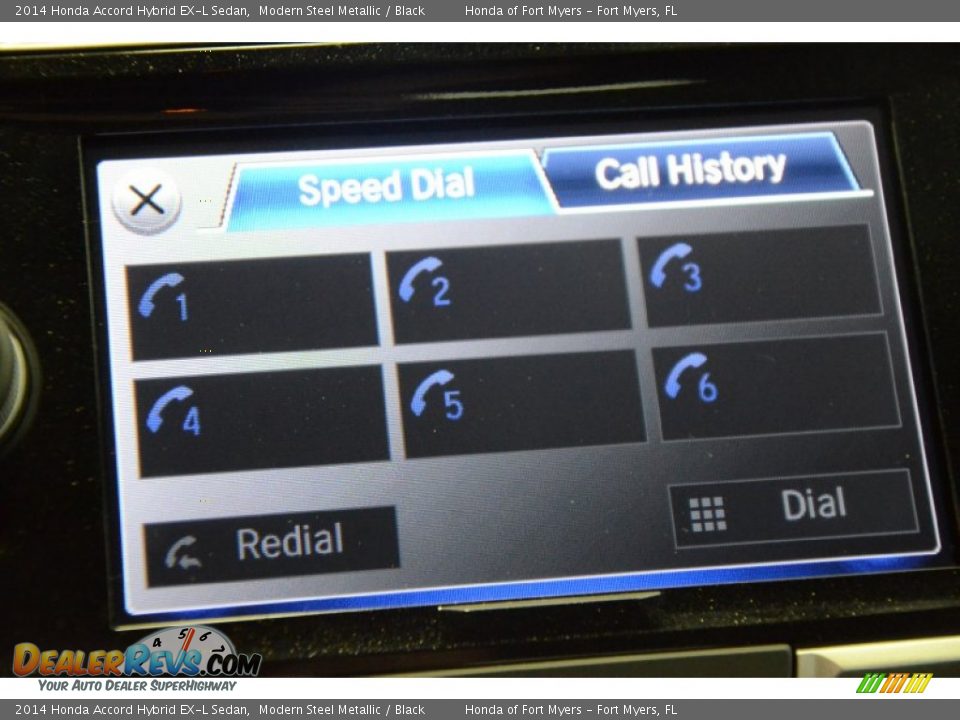 2014 Honda Accord Hybrid EX-L Sedan Modern Steel Metallic / Black Photo #19