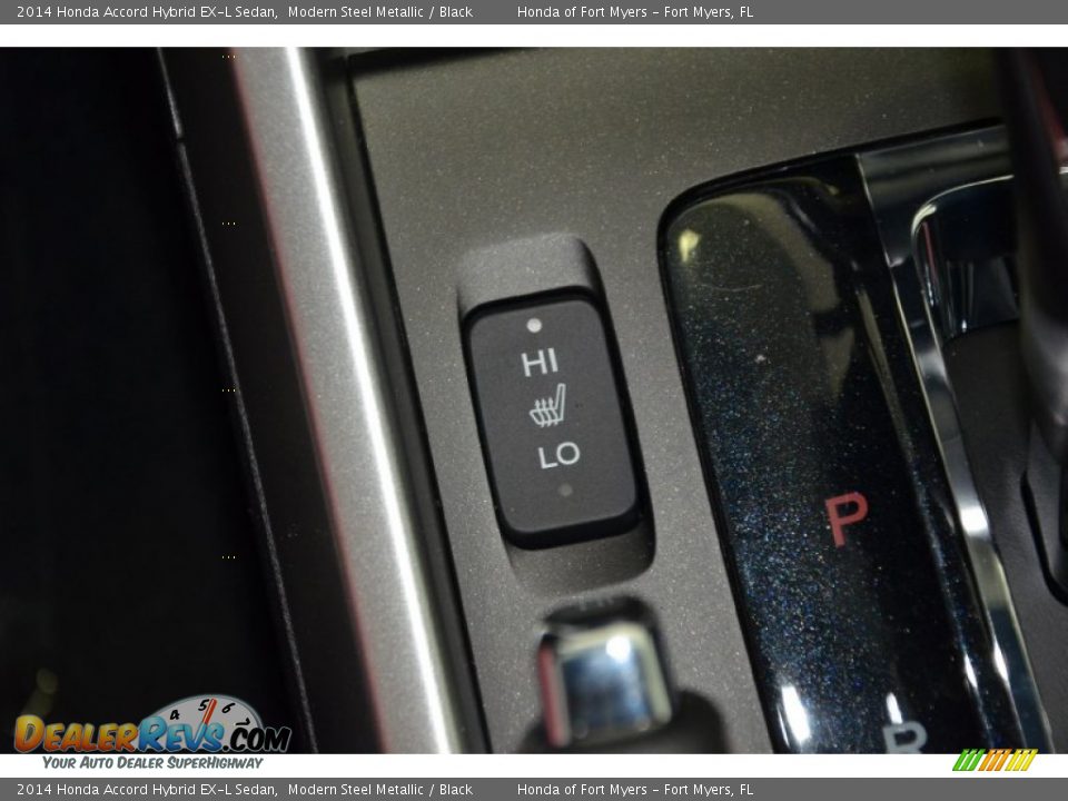 2014 Honda Accord Hybrid EX-L Sedan Modern Steel Metallic / Black Photo #22