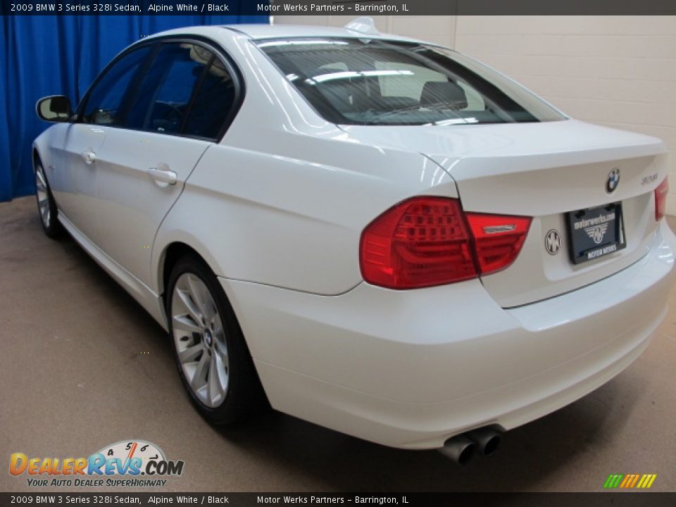 2009 BMW 3 Series 328i Sedan Alpine White / Black Photo #5