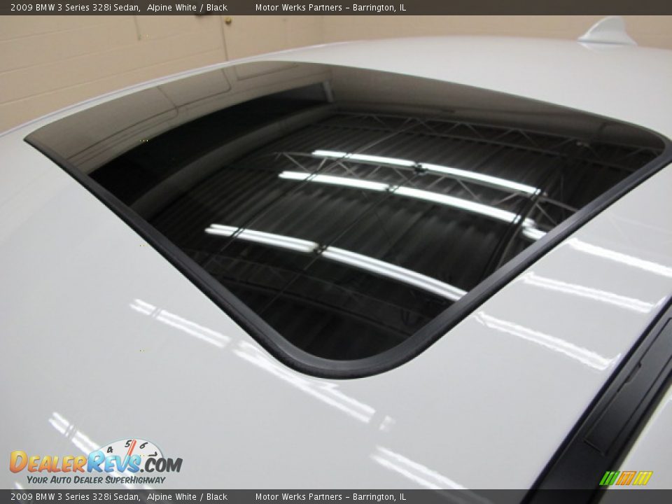 2009 BMW 3 Series 328i Sedan Alpine White / Black Photo #10