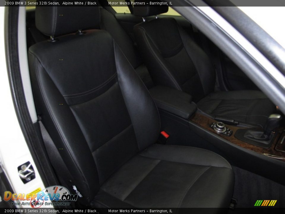 2009 BMW 3 Series 328i Sedan Alpine White / Black Photo #22