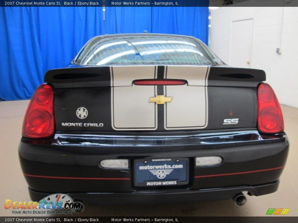 2007 Chevrolet Monte Carlo SS Black / Ebony Black Photo #6