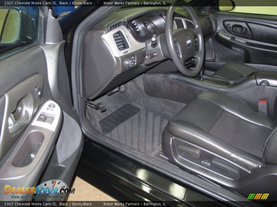 2007 Chevrolet Monte Carlo SS Black / Ebony Black Photo #15