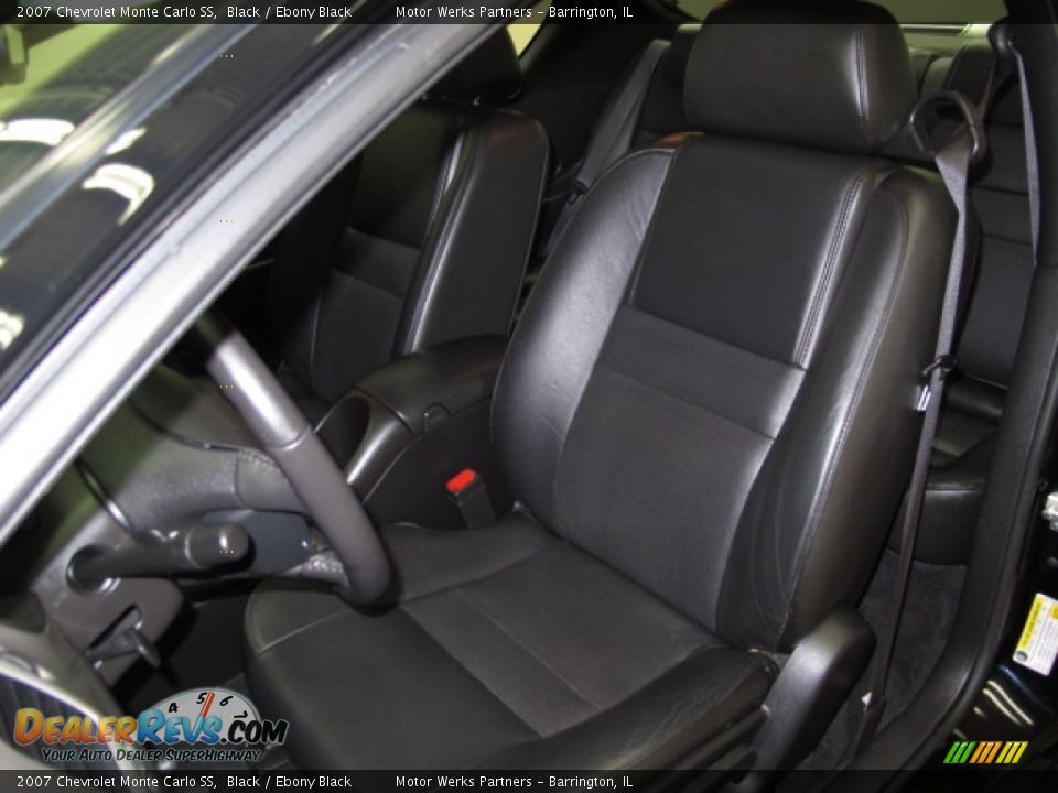 2007 Chevrolet Monte Carlo SS Black / Ebony Black Photo #16