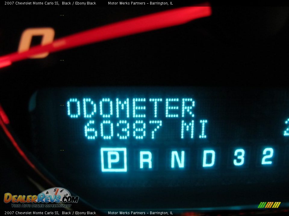 2007 Chevrolet Monte Carlo SS Black / Ebony Black Photo #25