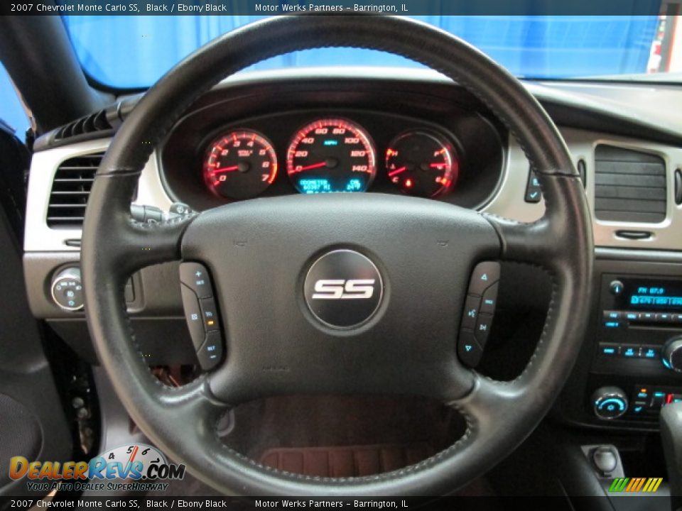 2007 Chevrolet Monte Carlo SS Black / Ebony Black Photo #28