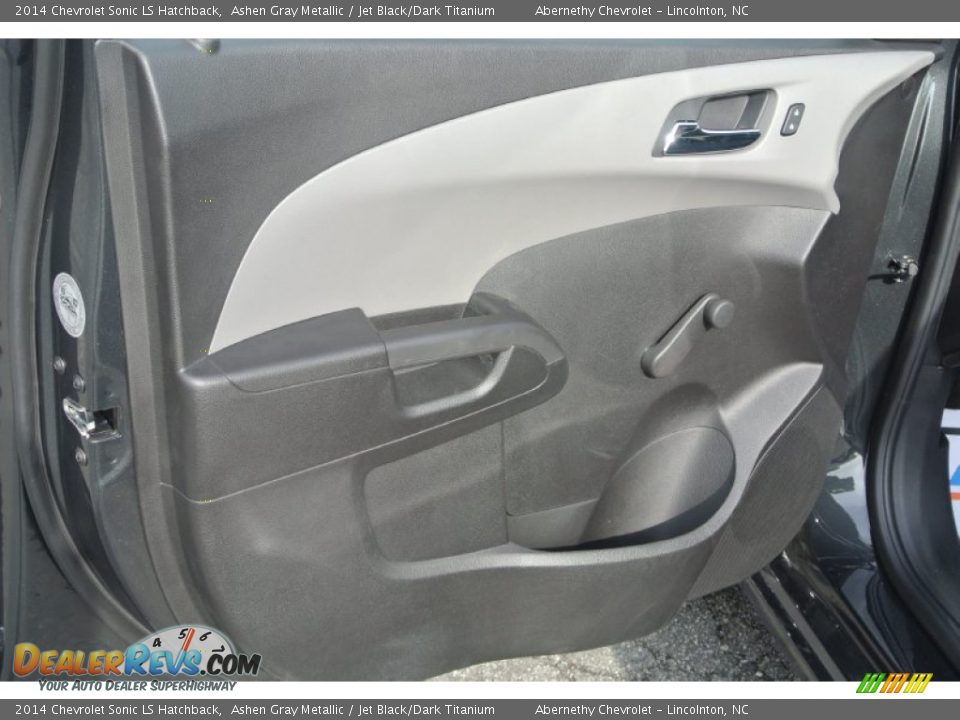 2014 Chevrolet Sonic LS Hatchback Ashen Gray Metallic / Jet Black/Dark Titanium Photo #9