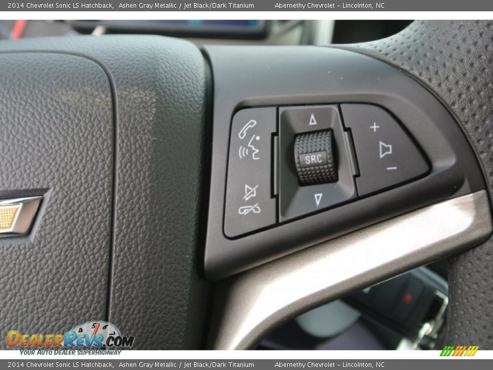2014 Chevrolet Sonic LS Hatchback Ashen Gray Metallic / Jet Black/Dark Titanium Photo #13
