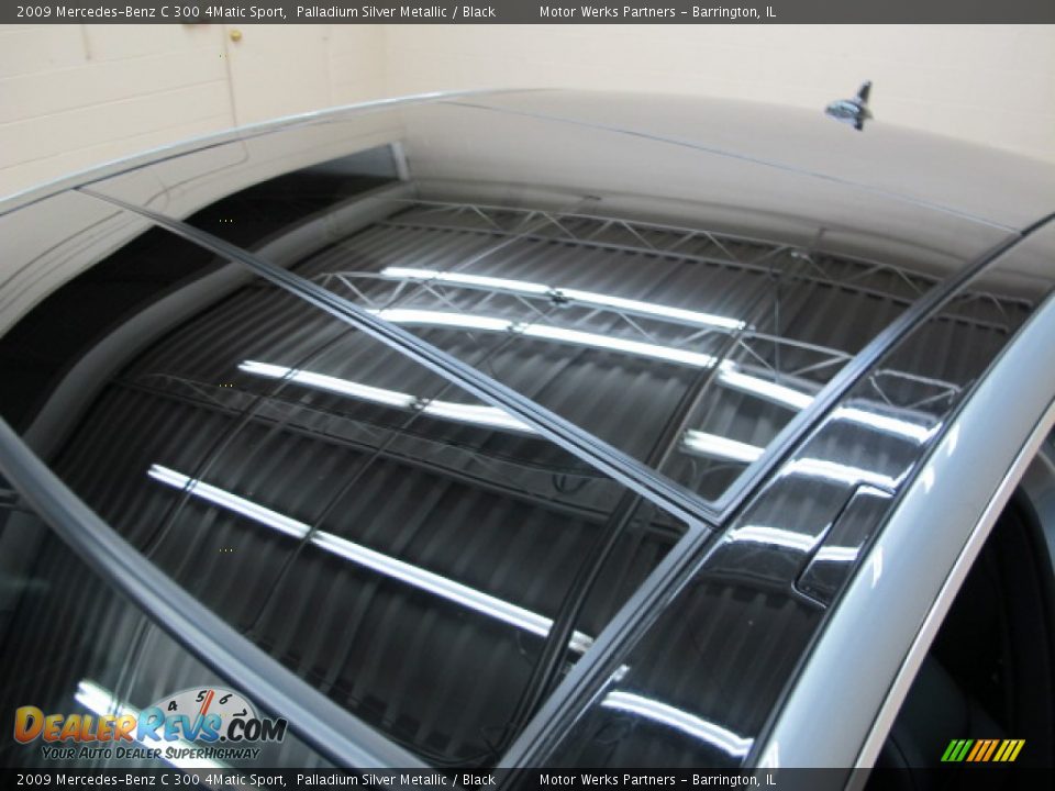 2009 Mercedes-Benz C 300 4Matic Sport Palladium Silver Metallic / Black Photo #10