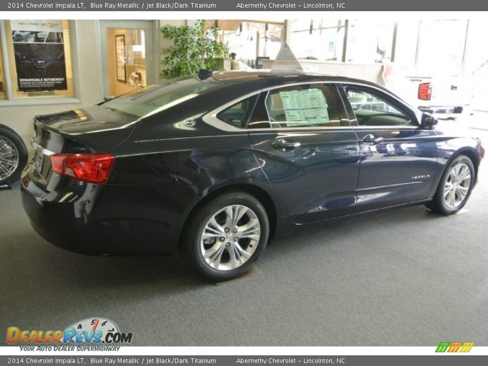 2014 Chevrolet Impala LT Blue Ray Metallic / Jet Black/Dark Titanium Photo #3