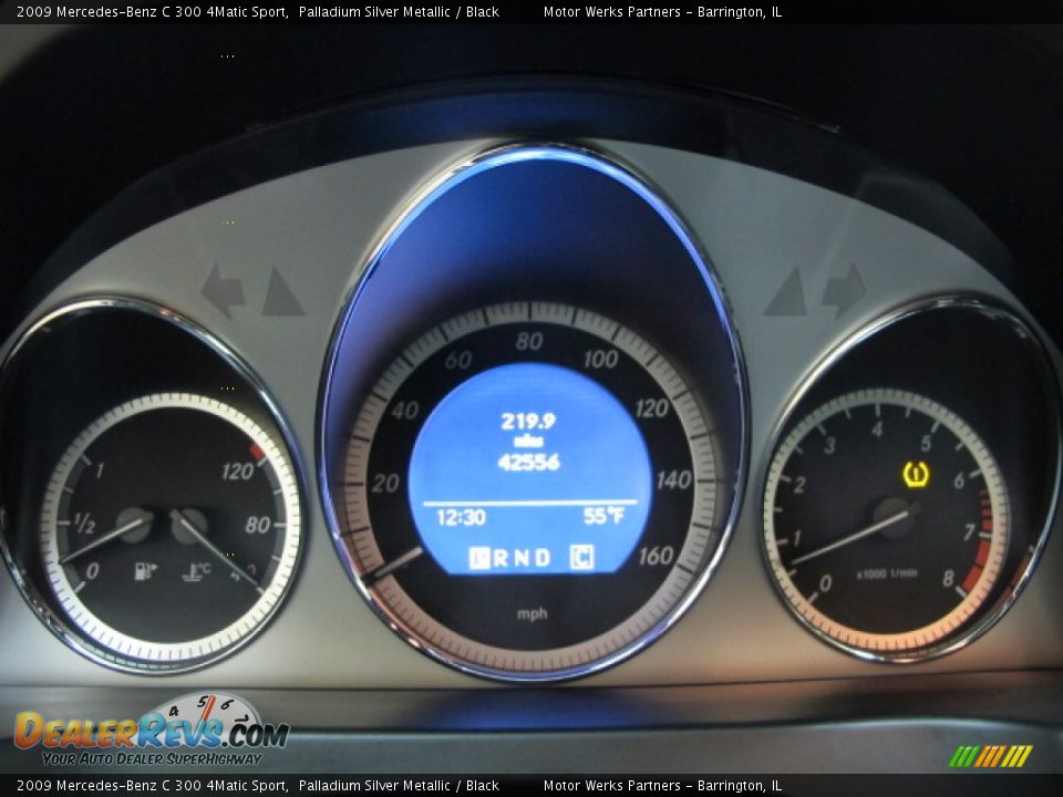 2009 Mercedes-Benz C 300 4Matic Sport Palladium Silver Metallic / Black Photo #26