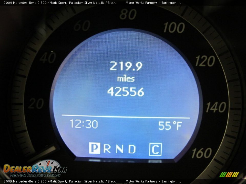 2009 Mercedes-Benz C 300 4Matic Sport Palladium Silver Metallic / Black Photo #27