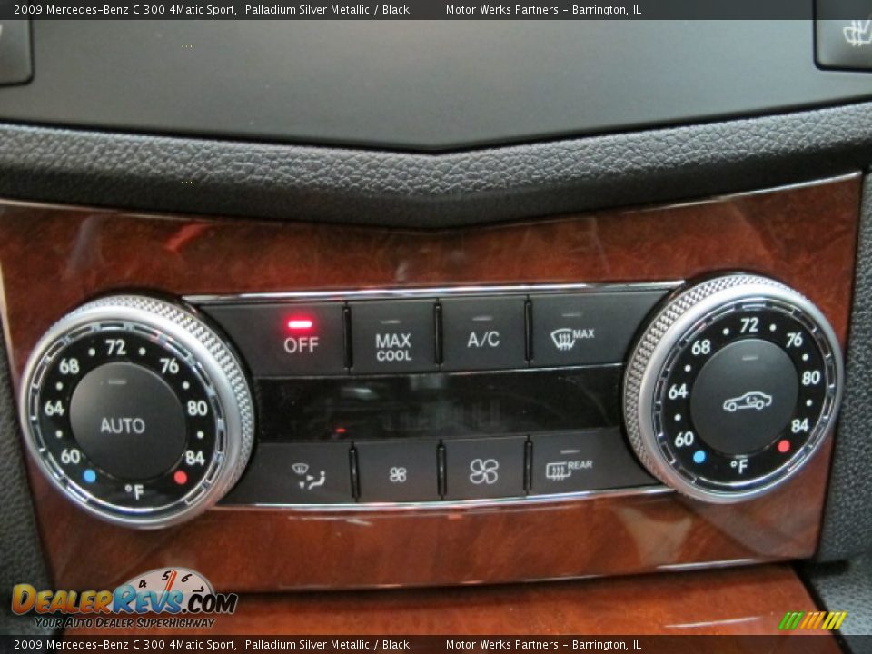 2009 Mercedes-Benz C 300 4Matic Sport Palladium Silver Metallic / Black Photo #30
