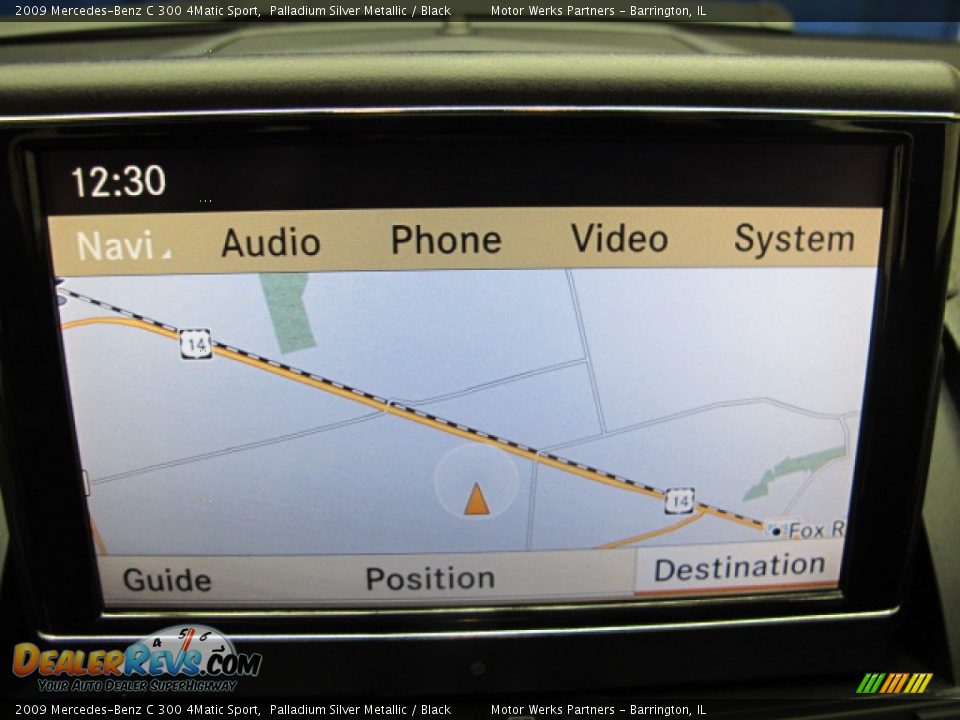 2009 Mercedes-Benz C 300 4Matic Sport Palladium Silver Metallic / Black Photo #31