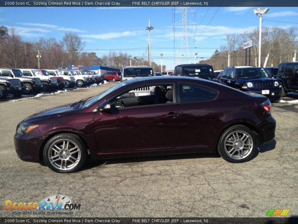 Sizzling Crimson Red Mica 2008 Scion tC  Photo #5