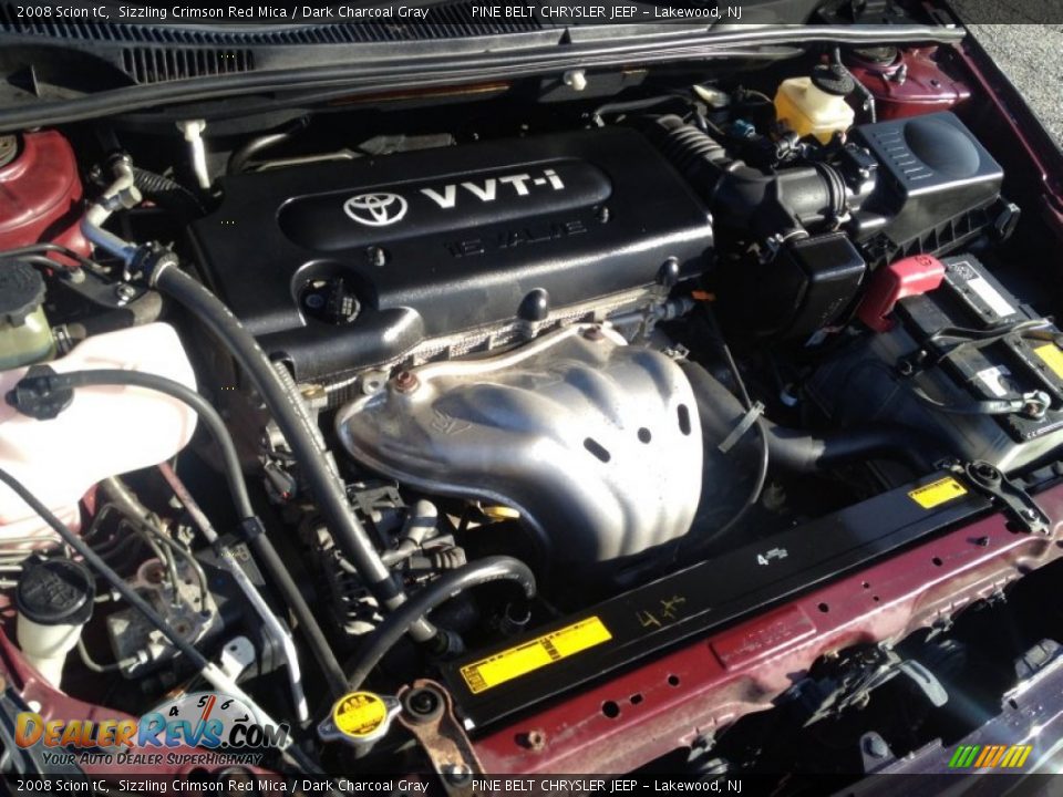 2008 Scion tC  2.4 Liter DOHC 16V VVT-i 4 Cylinder Engine Photo #30