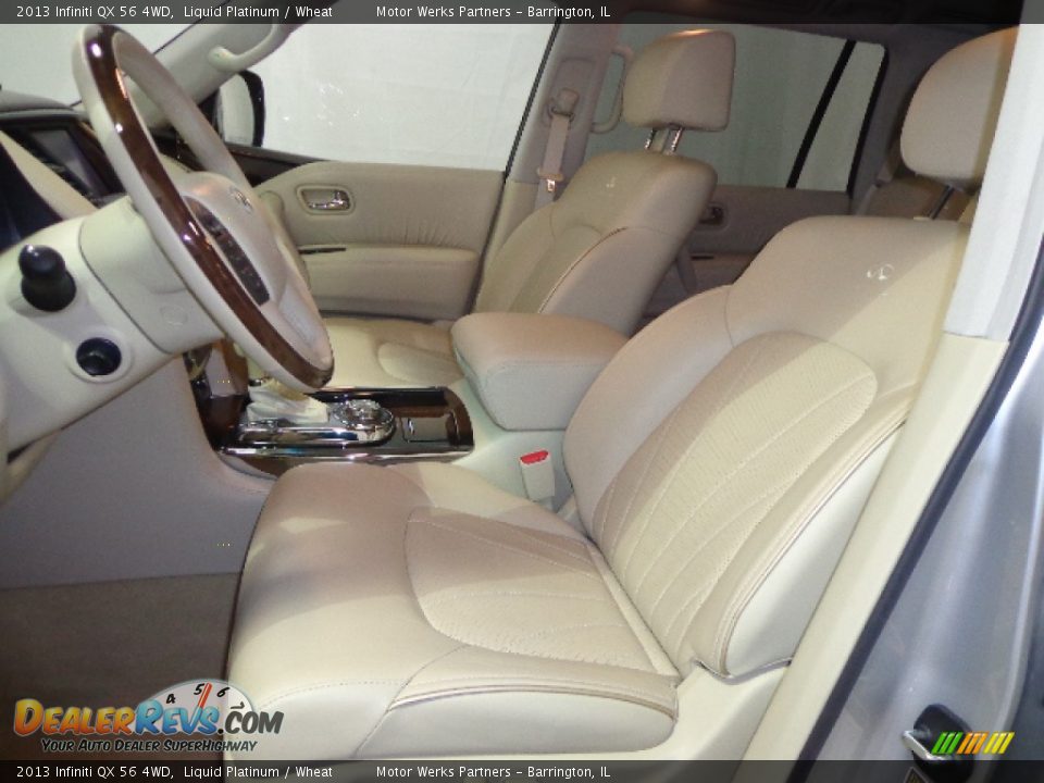 Front Seat of 2013 Infiniti QX 56 4WD Photo #21