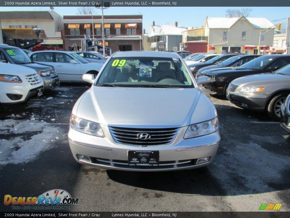 2009 Hyundai Azera Limited Silver Frost Pearl / Gray Photo #2