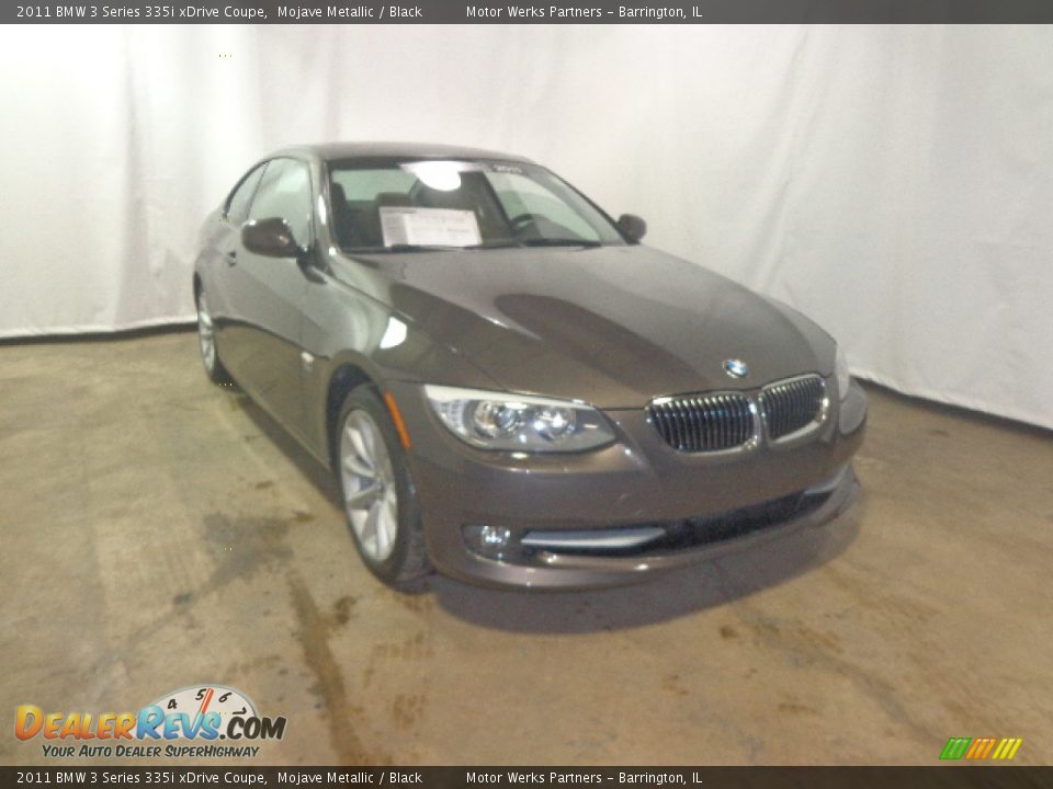 2011 BMW 3 Series 335i xDrive Coupe Mojave Metallic / Black Photo #1