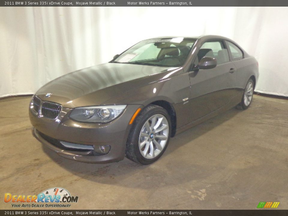 2011 BMW 3 Series 335i xDrive Coupe Mojave Metallic / Black Photo #4