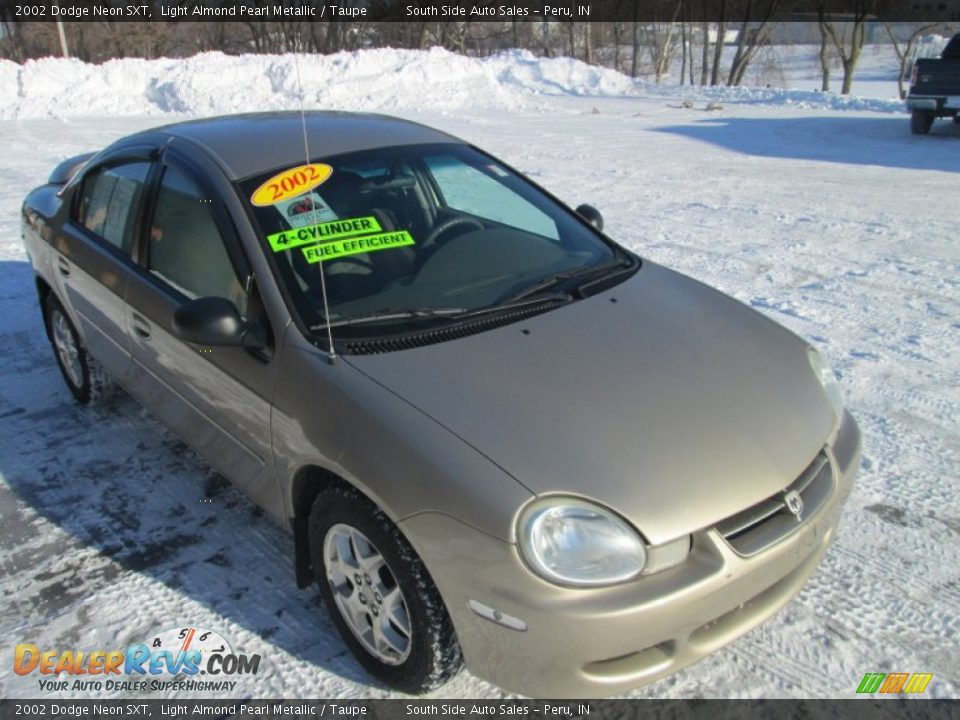 2002 Dodge Neon SXT Light Almond Pearl Metallic / Taupe Photo #4