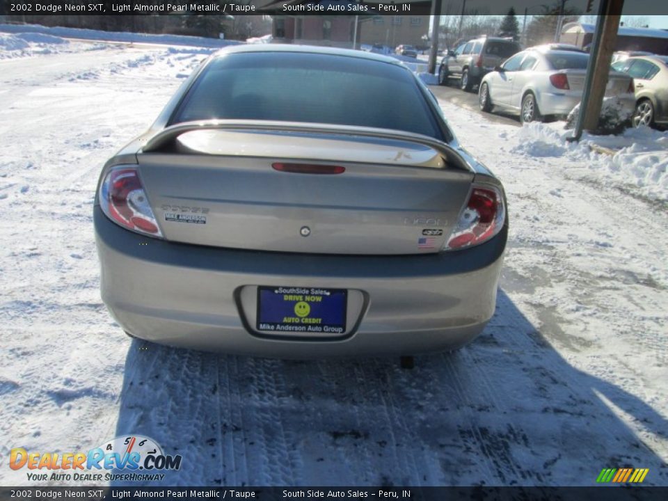 2002 Dodge Neon SXT Light Almond Pearl Metallic / Taupe Photo #6
