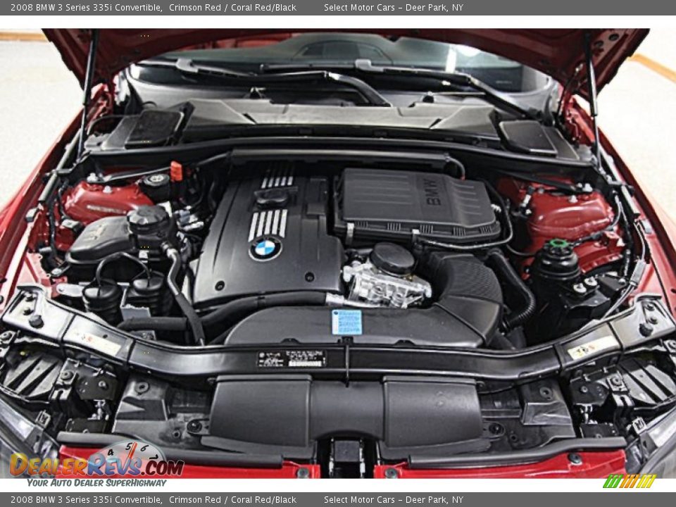 2008 BMW 3 Series 335i Convertible 3.0L Twin Turbocharged DOHC 24V VVT Inline 6 Cylinder Engine Photo #13