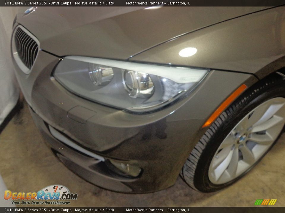 2011 BMW 3 Series 335i xDrive Coupe Mojave Metallic / Black Photo #10