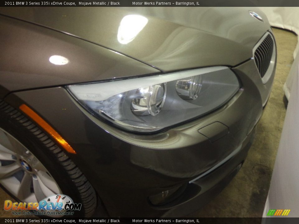 2011 BMW 3 Series 335i xDrive Coupe Mojave Metallic / Black Photo #11