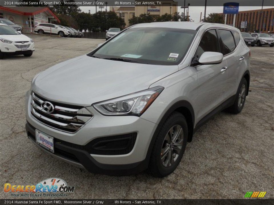 2014 Hyundai Santa Fe Sport FWD Moonstone Silver / Gray Photo #1