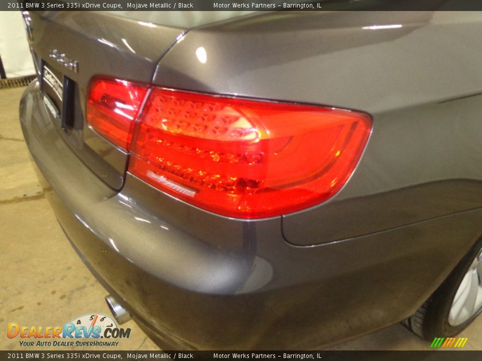 2011 BMW 3 Series 335i xDrive Coupe Mojave Metallic / Black Photo #12