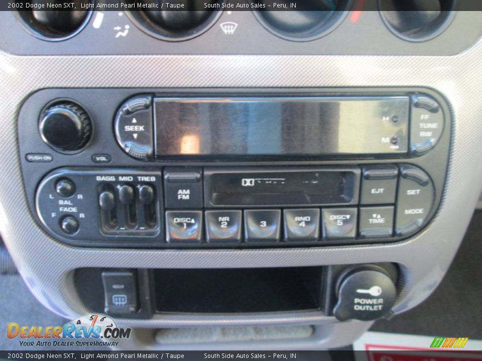 2002 Dodge Neon SXT Light Almond Pearl Metallic / Taupe Photo #12