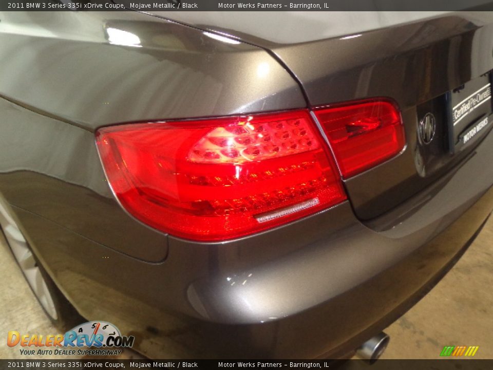 2011 BMW 3 Series 335i xDrive Coupe Mojave Metallic / Black Photo #13