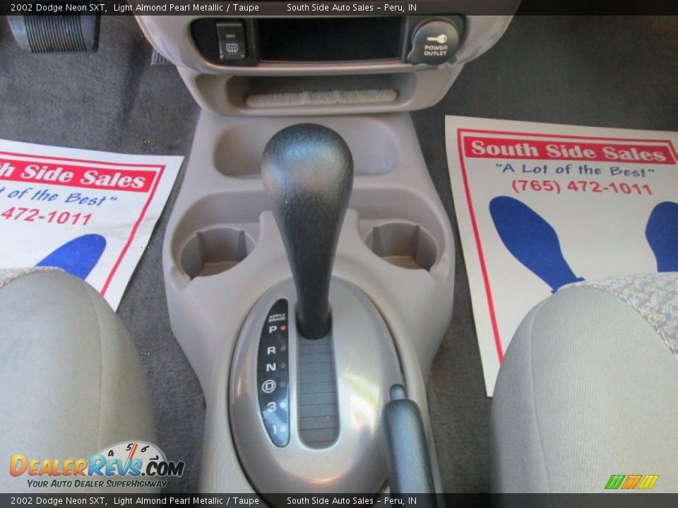 2002 Dodge Neon SXT Light Almond Pearl Metallic / Taupe Photo #13