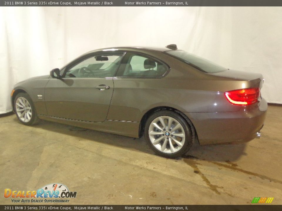 2011 BMW 3 Series 335i xDrive Coupe Mojave Metallic / Black Photo #14