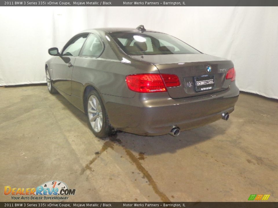 2011 BMW 3 Series 335i xDrive Coupe Mojave Metallic / Black Photo #15