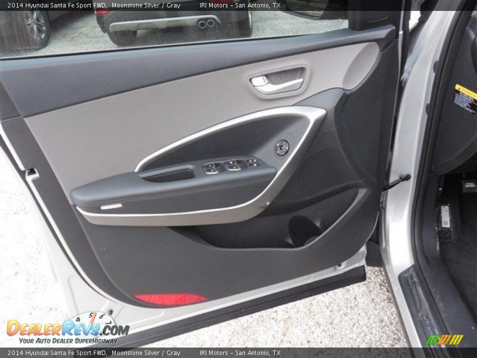 2014 Hyundai Santa Fe Sport FWD Moonstone Silver / Gray Photo #6