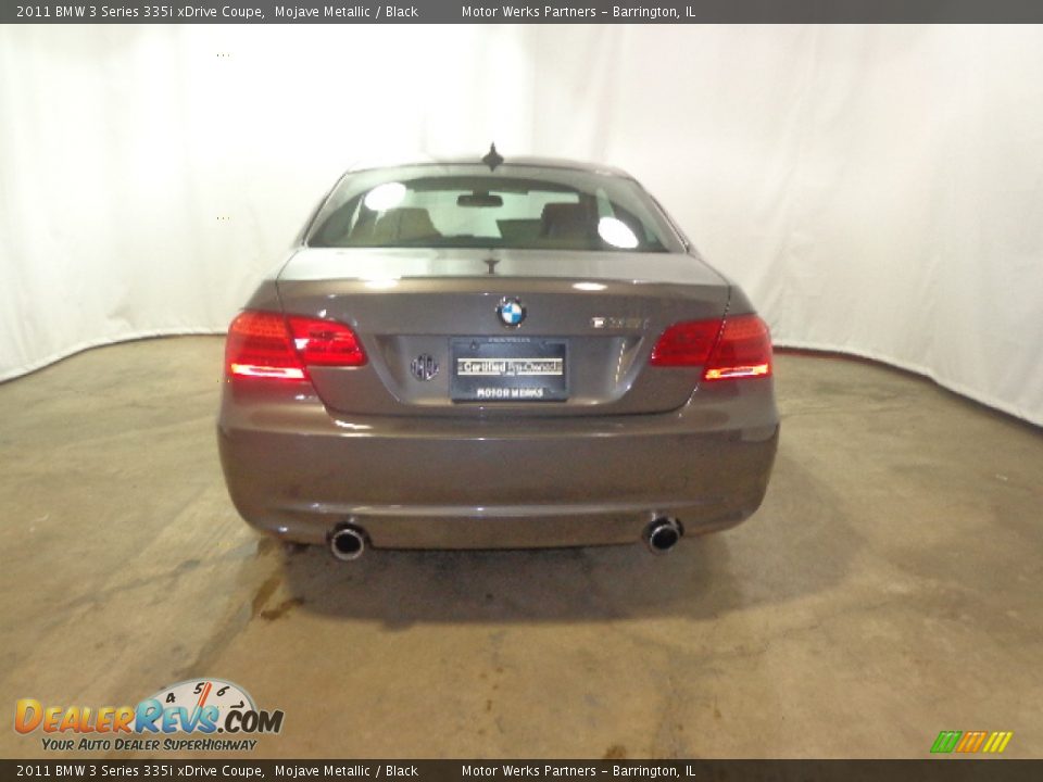 2011 BMW 3 Series 335i xDrive Coupe Mojave Metallic / Black Photo #16