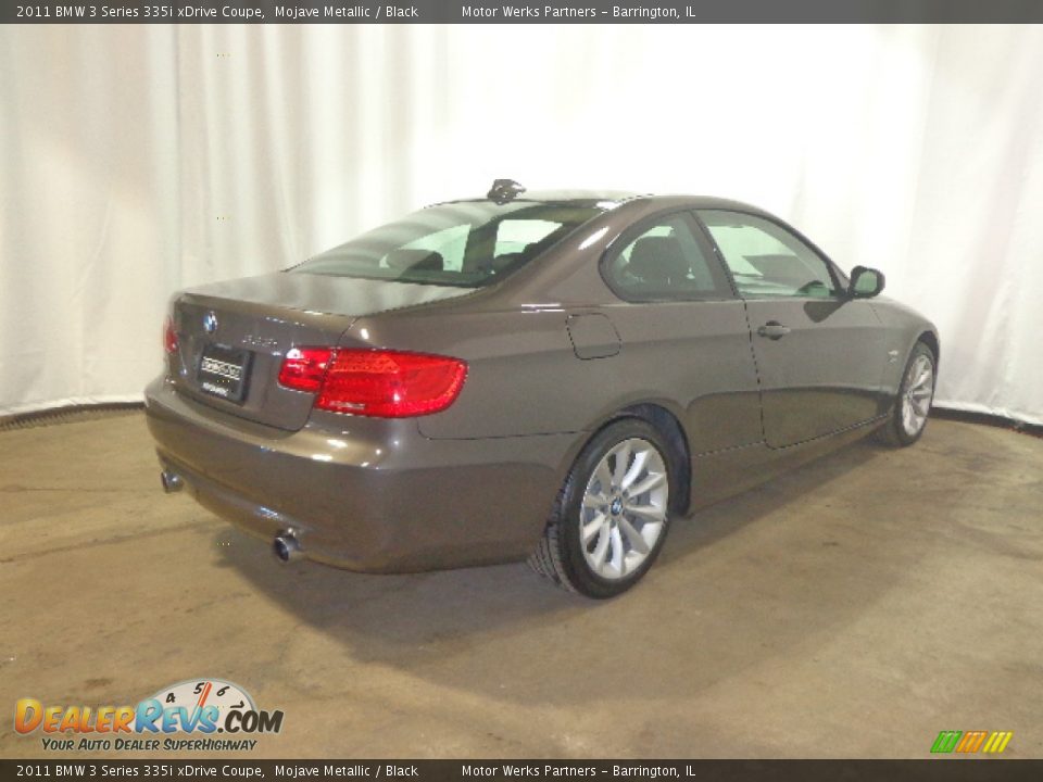 2011 BMW 3 Series 335i xDrive Coupe Mojave Metallic / Black Photo #18