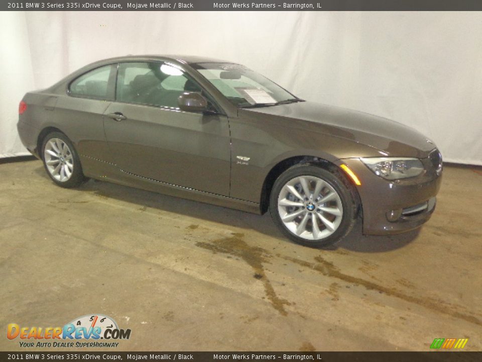 2011 BMW 3 Series 335i xDrive Coupe Mojave Metallic / Black Photo #20