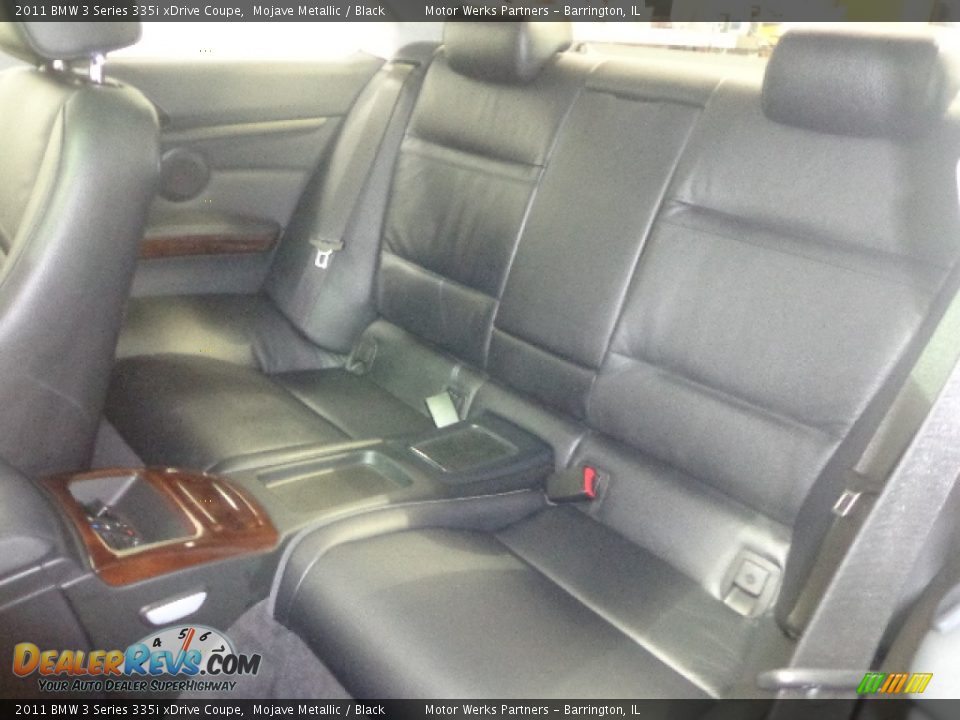 2011 BMW 3 Series 335i xDrive Coupe Mojave Metallic / Black Photo #24