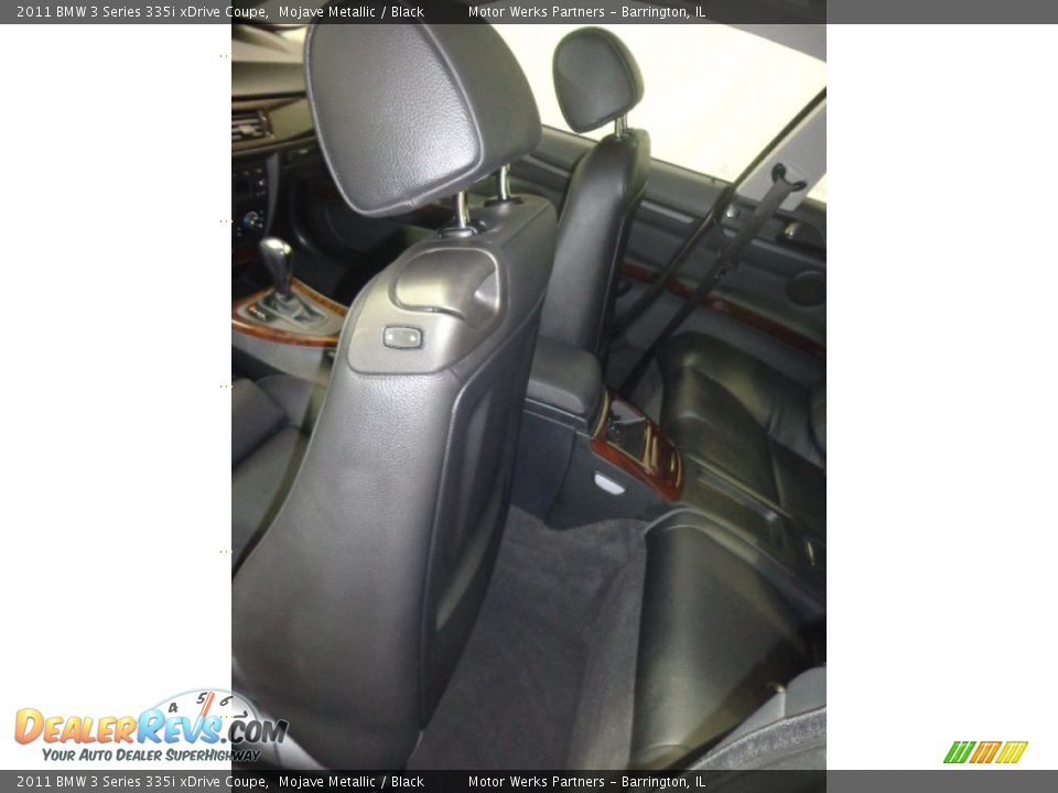 2011 BMW 3 Series 335i xDrive Coupe Mojave Metallic / Black Photo #25