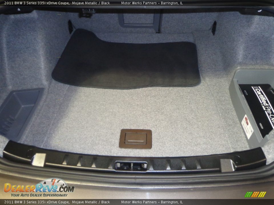 2011 BMW 3 Series 335i xDrive Coupe Mojave Metallic / Black Photo #29
