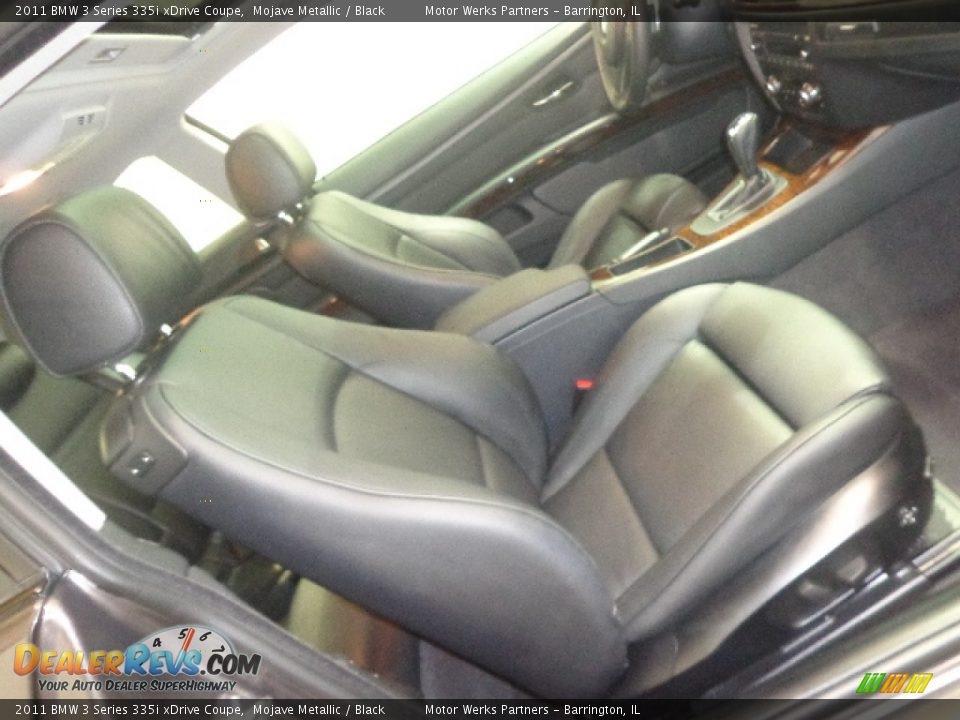 2011 BMW 3 Series 335i xDrive Coupe Mojave Metallic / Black Photo #31
