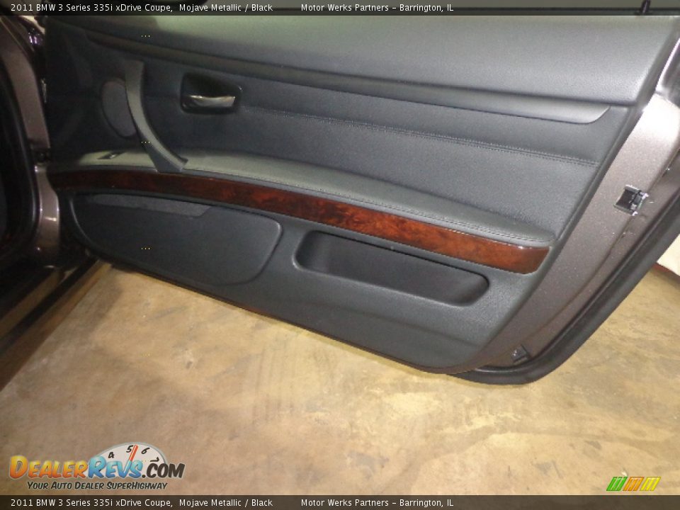 2011 BMW 3 Series 335i xDrive Coupe Mojave Metallic / Black Photo #33