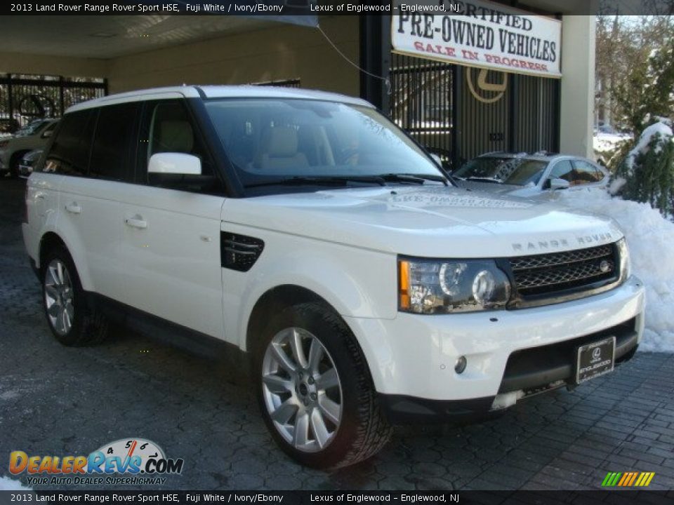 2013 Land Rover Range Rover Sport HSE Fuji White / Ivory/Ebony Photo #3