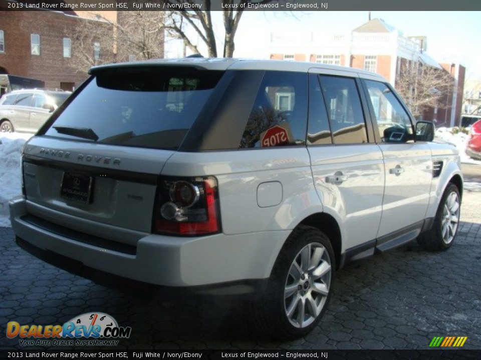 2013 Land Rover Range Rover Sport HSE Fuji White / Ivory/Ebony Photo #4