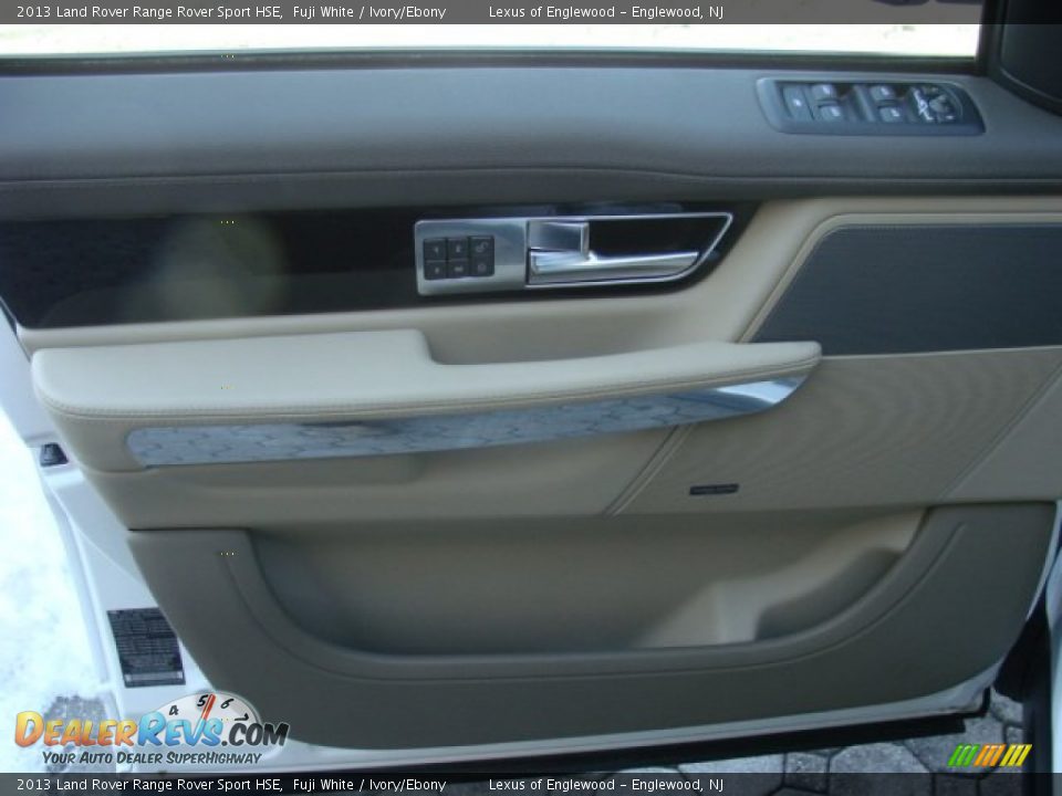 2013 Land Rover Range Rover Sport HSE Fuji White / Ivory/Ebony Photo #8