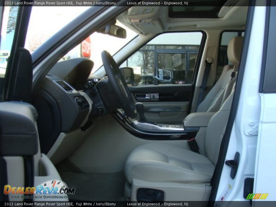2013 Land Rover Range Rover Sport HSE Fuji White / Ivory/Ebony Photo #9